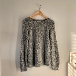AE soft fuzzy sweater